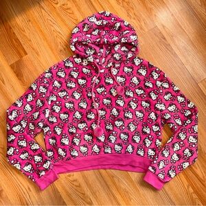 Hello Kitty plush hoodie